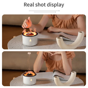 Adding essential oils to the Sanctaglow humidifier and aroma diffuser
